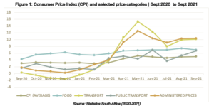 Figure 1_ CPI and selected price categories