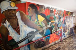 mural at community house